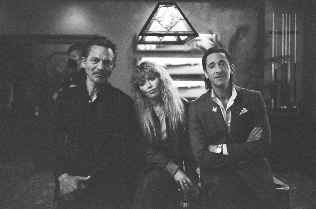 Poker Face production photo via Rian Johnson's Twitter